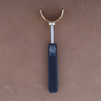 Leather Wranglers SK-3 swivel knife, 3/8 inch barrel, Black, flat traditional yoke
